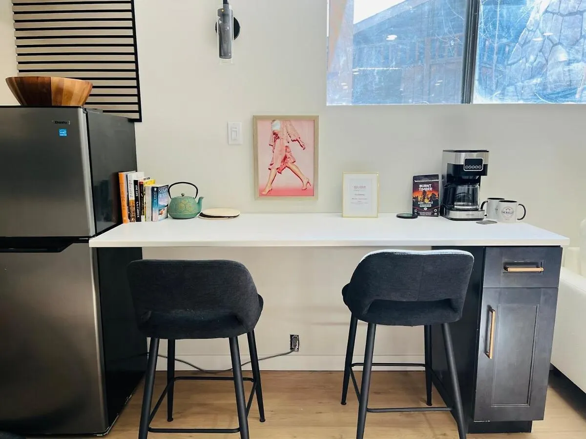 Apartment The Chimney Studio With Gigantic Outdoor Fireplace Calgary Canada